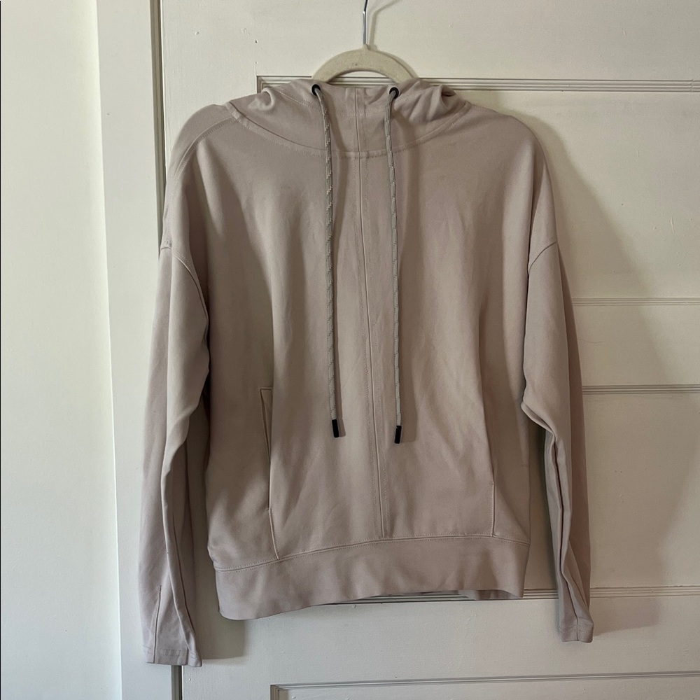 Lole Women's Beige Activewear Hoodie Sweater